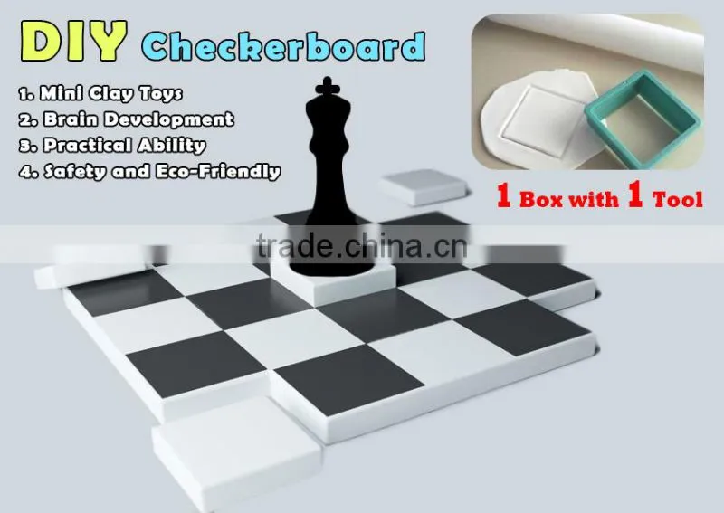 2015 New toy,super light clay international chess game