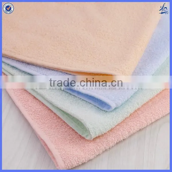 spiral satin border thin towel fabric
