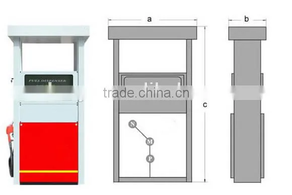 Used petrol station fuel dispenser fuel dispensing pump