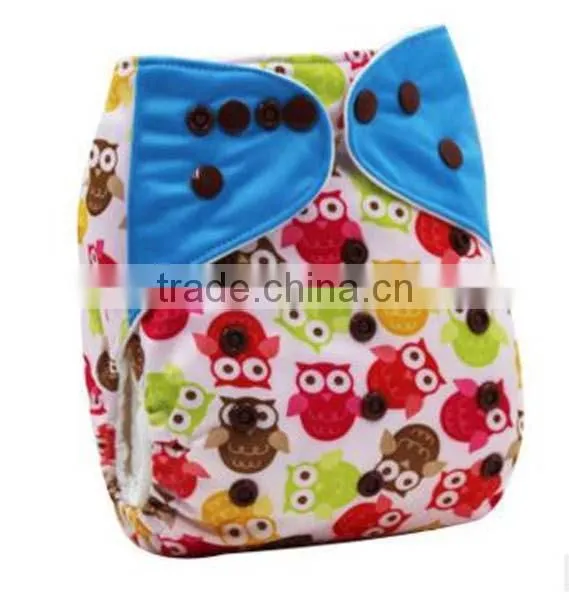 fashion cartoon pattern adjustable baby dipper cloth