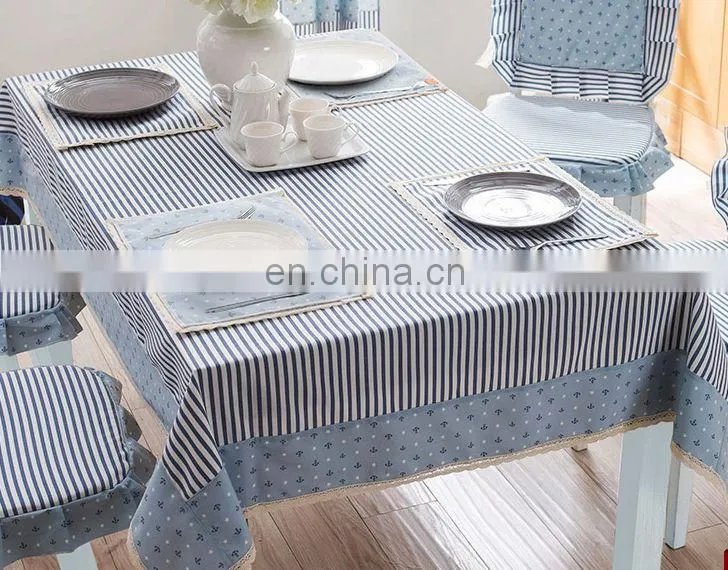 HIGH QUALITY STRIPED TABLE CLOTH