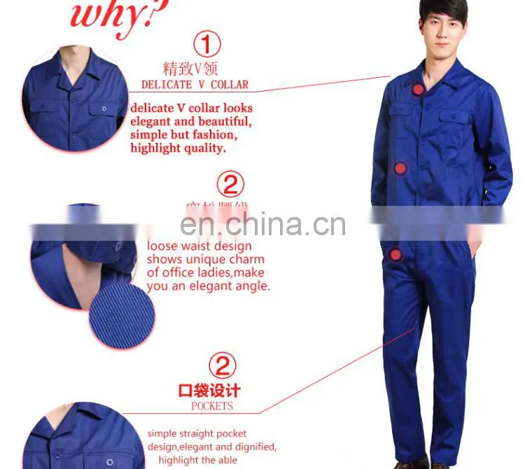 Workwear Uniforms Industrial Factory Worker Uniform, Factory Uniform Coverall, Uniform For Workers
