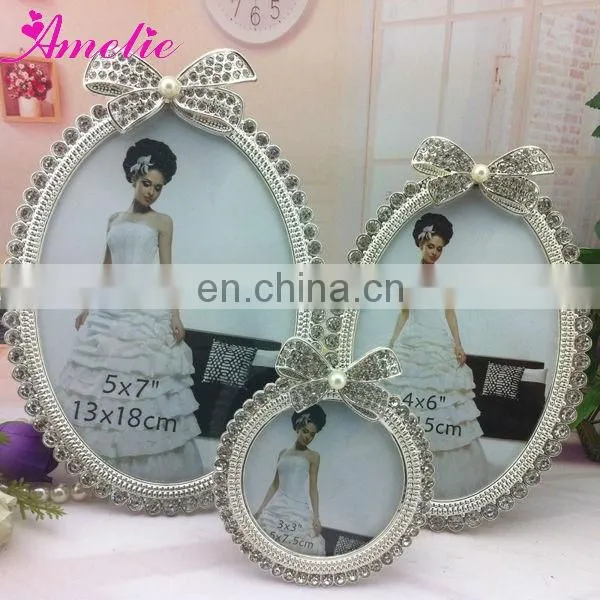 A9089 4*6 Inch Rhinestone Beautiful Handmade Photo Frames Designs