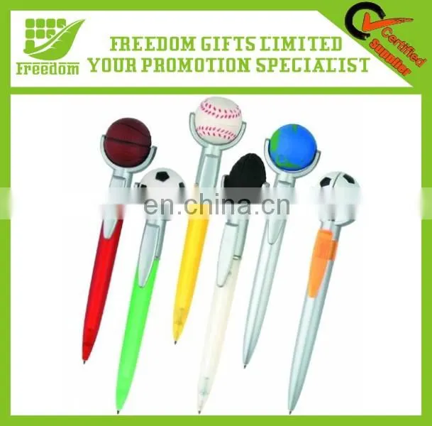 Customized Logo Print Promotional Soccer Ball Pen
