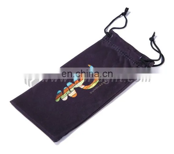 Cheap Custom print microfibre cell phone pouch/ Microfiber Soft glasses pouch