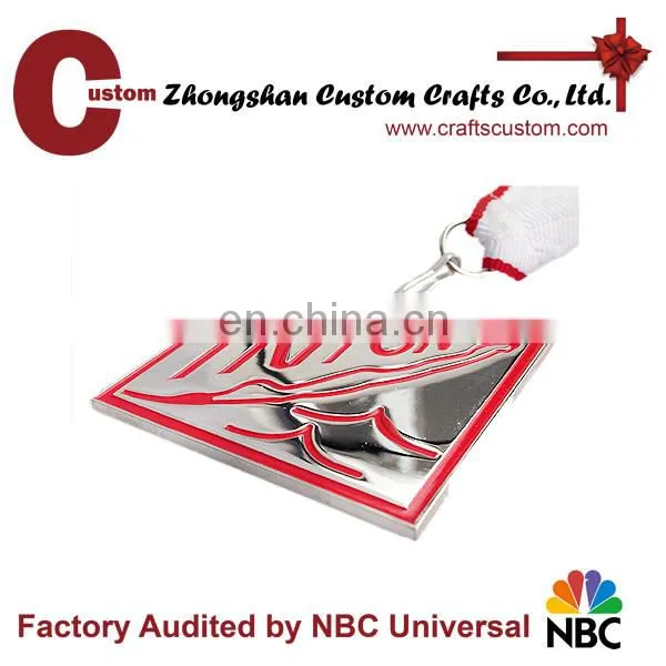 factory custom blank coin holder hockey sports metal medal