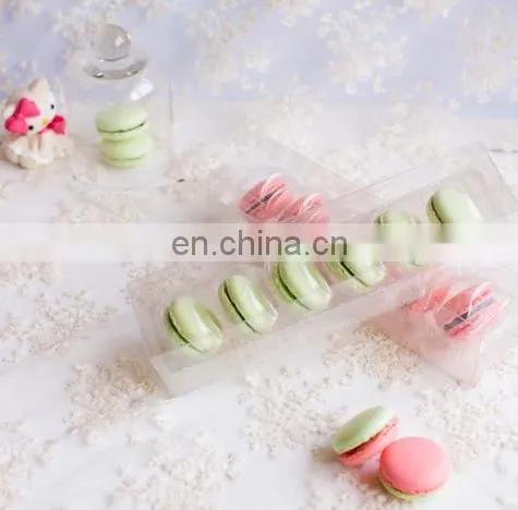 2015 clear pp macaron boxes