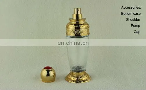 85ml diamond decoration cap perfume bottle