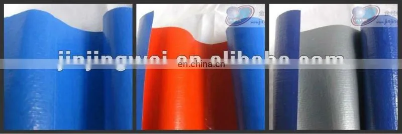 Chinese factory cheap price for coated Plastic Tarpaulin roll