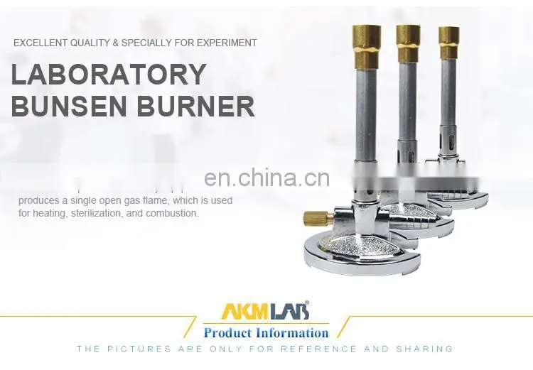AKMLAB Laboratory Bunsen Burner For Natrual Gas