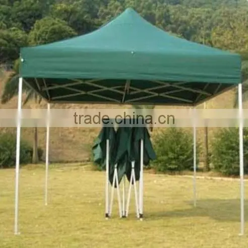 Aluminum Folding Marquee Trade Show Tent Frame 3x3m ( 10ft X 10 ft) with Green Canopy & Valance(Unprinted)
