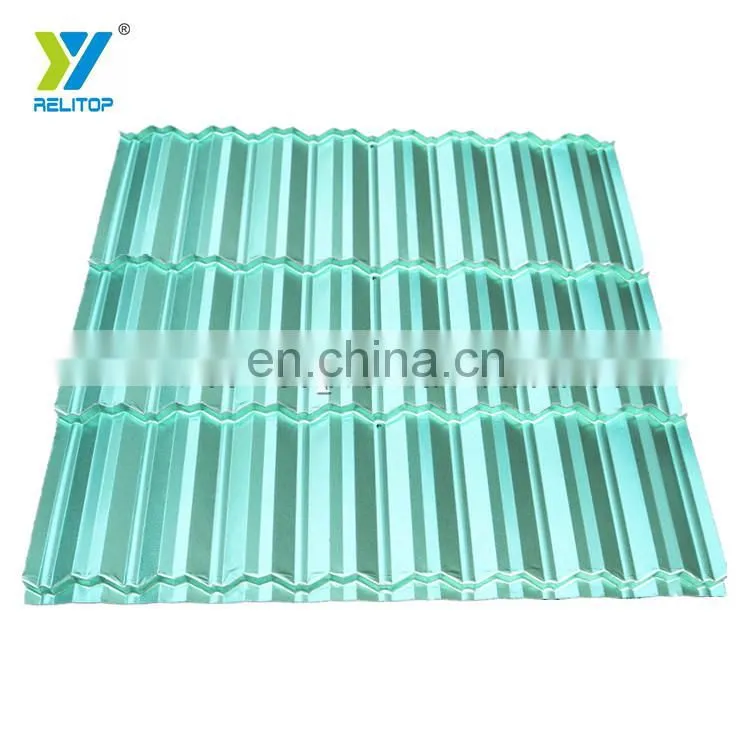 Made From China 0.5 Mm Thick Aluminum Zinc Roofing Sheet High Quality Metal Stone Coated Roof Tile