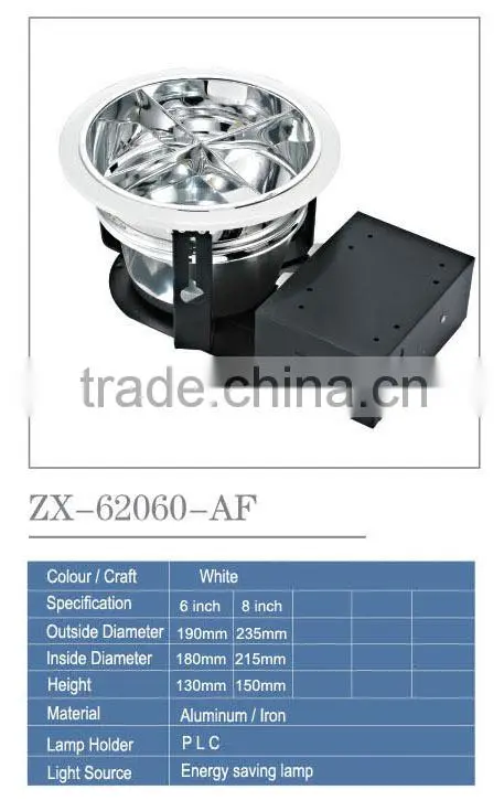 High quality Aluminum white lamp fittings for Marble Stone Lamp
