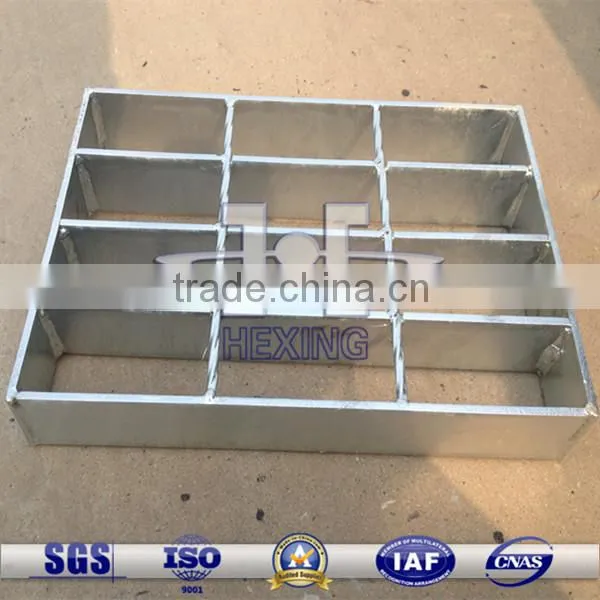 Galvanized/Stainless Steel Steel Grating Stair Tread