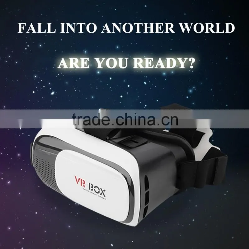 2016 new product Professional Accept OEM VR 3D glasses for 4.5 - 6.0 "Phone+Bluetooth Remote Controller