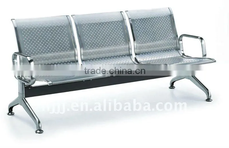 Doable stainless steel public chair