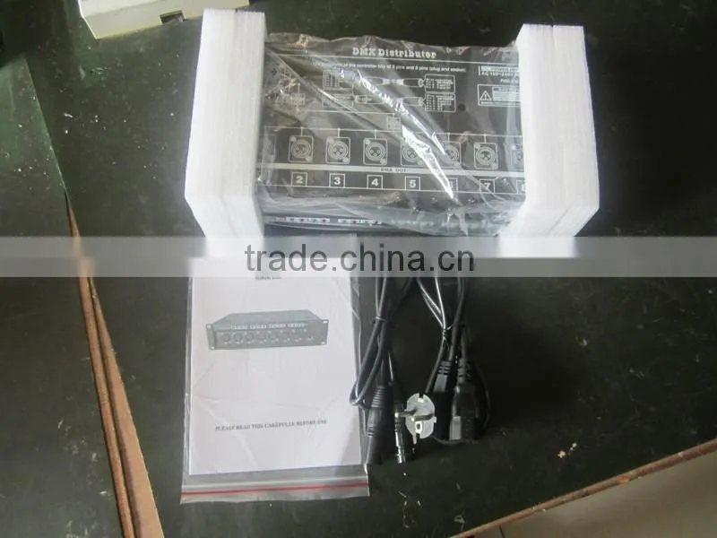 8 heads DMX control professional signal-frequency amplifier