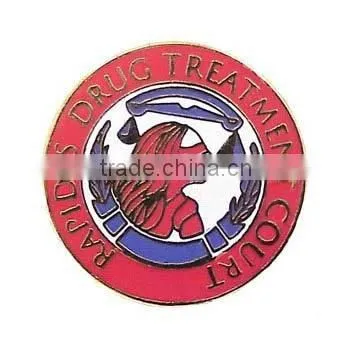 Metal gift epola badge / imitation lapel pins
