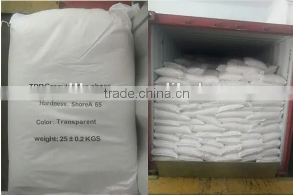 TPE/TPR granules for shoes sole with reasonable price