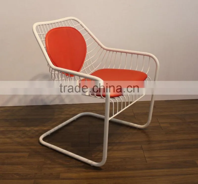 Leisure style metal frame outdoor furniture china wholesale chairs