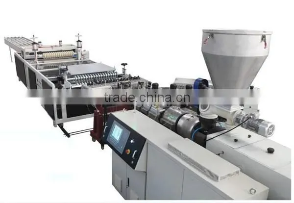 pvc roofing sheet machine
