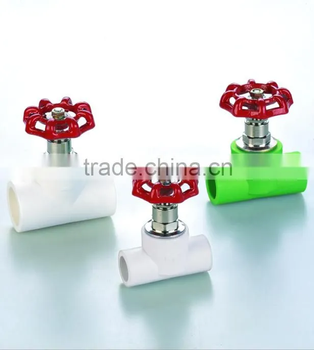 ppr polypropylene stop valve