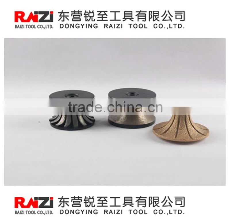 High quality 4''/100mm diamond fluting wheel wet use