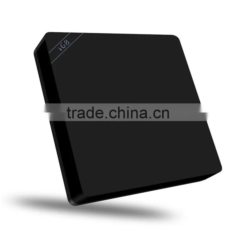 i68 XBMC Kodi RK3368 Android TV Box 5.1 2Gb Ram 16GB Rom H.265 2.4G&5G Dual Wifi 4K Mini PC Octa Core