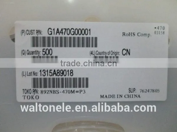 SMD power inductor 892NBS-470M=P3 47UH