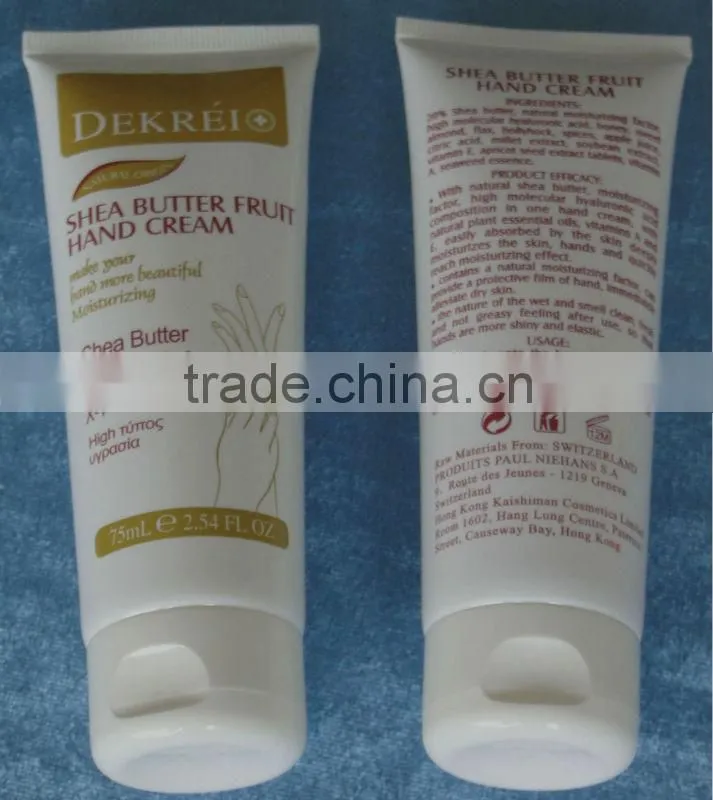 plastic clear packaging,pe soft tube,silkscreen printing packaging tubes