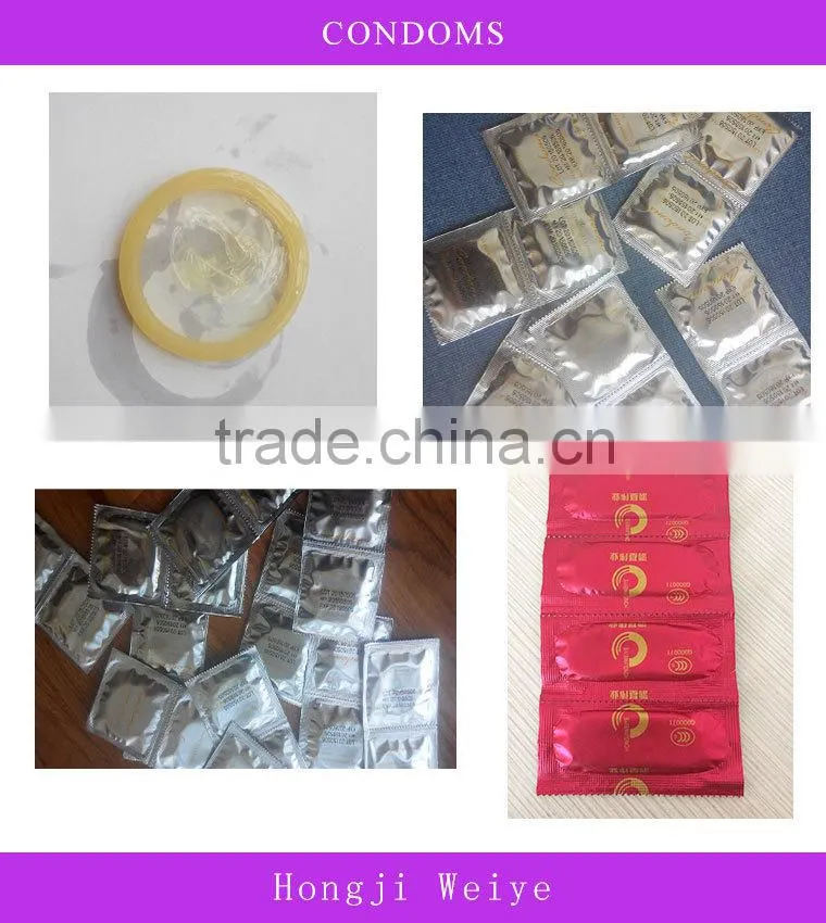Colorful condoms OEM Good quality Natural Latex male sex Condoms