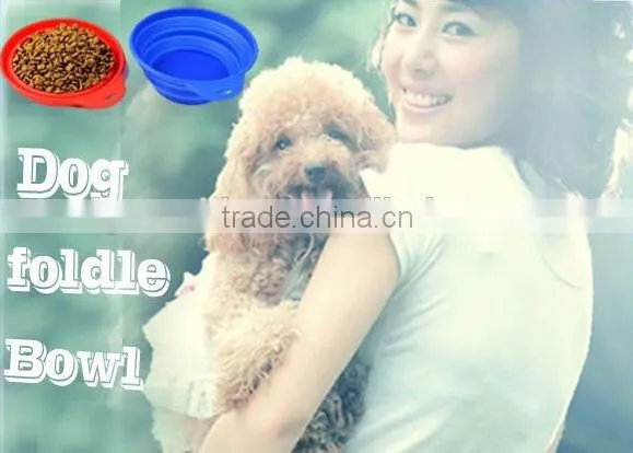 2014 newest silicone personalized dog bowl