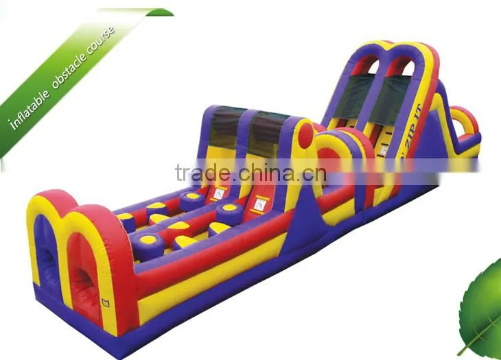 Ultimate fun inflatable obstacle course for children's challenging race,inflatable obstacle course