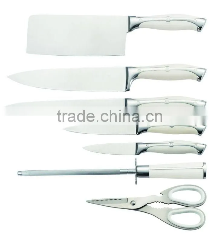 ABS+430s/s HANDLE 8PCS KITCHEN KNIFE SET