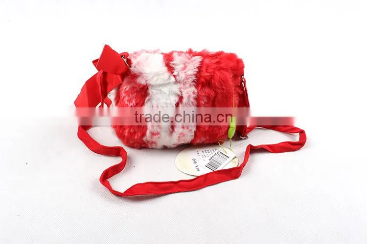 2015 Discount On Stock Children Handbag Girl Plush Bag Baby Girl Princess Mini Coin Purse