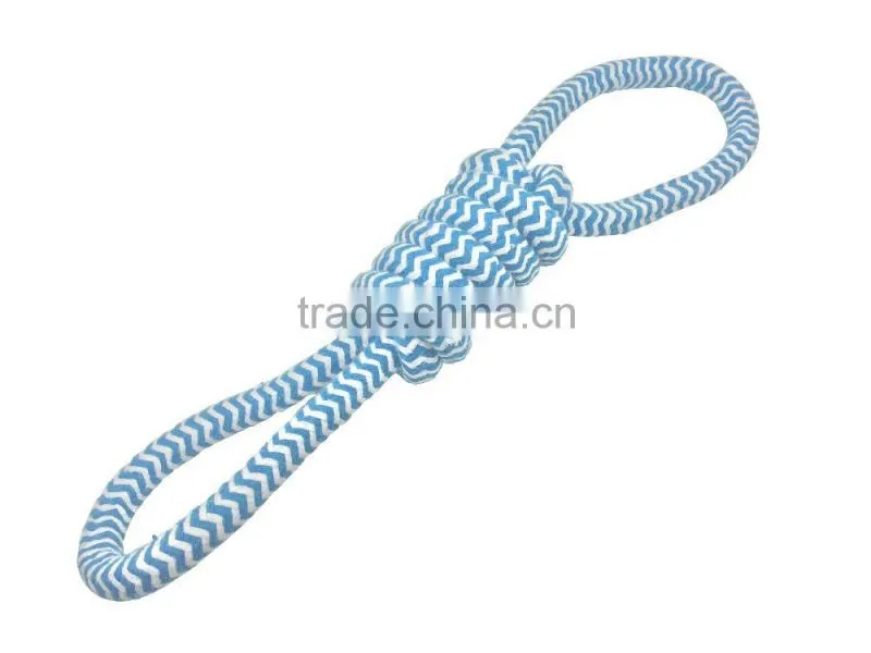 Pet rubber toy,pet toy by colored cotton balls,Colorful cotton rope ball toys pet toys for dog chewing