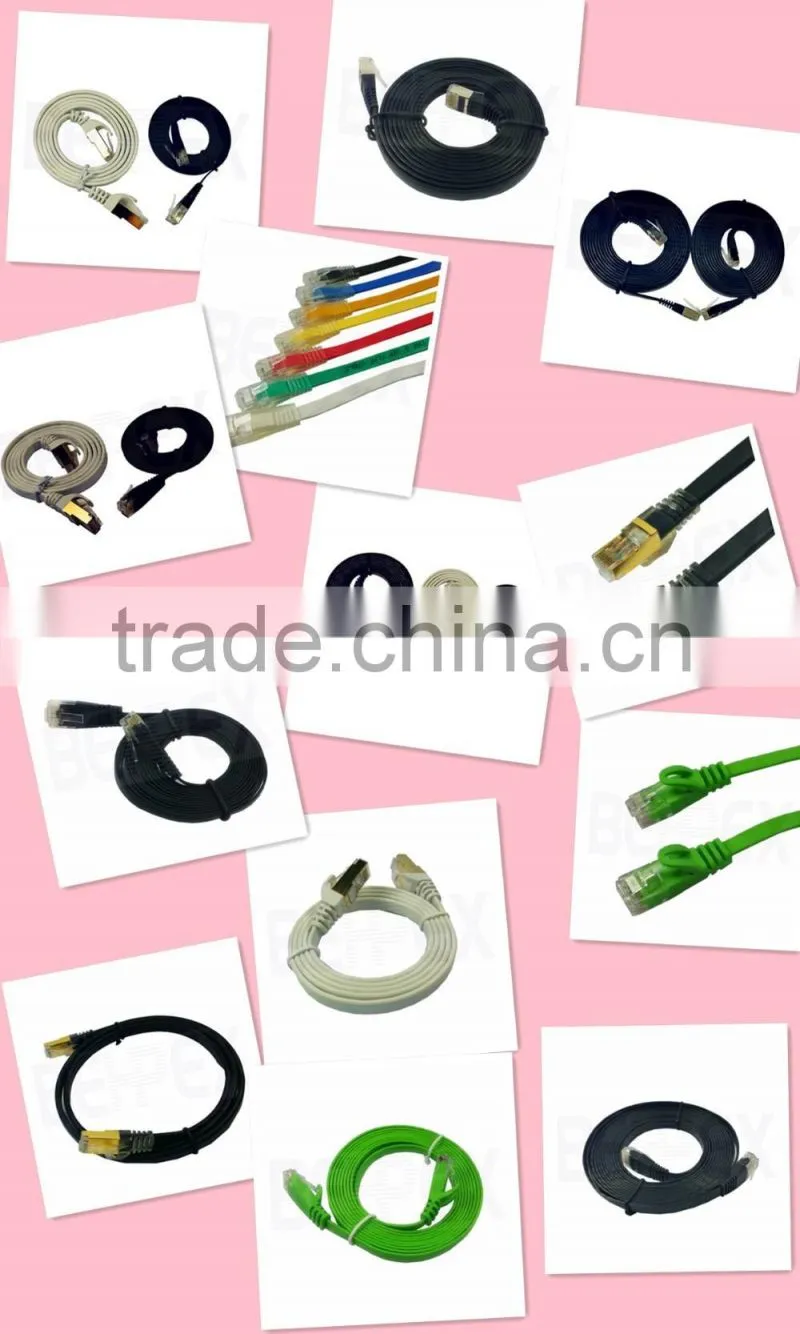 Flat UTP Cat6 Stranded Twisted Pair Cable with Super Price