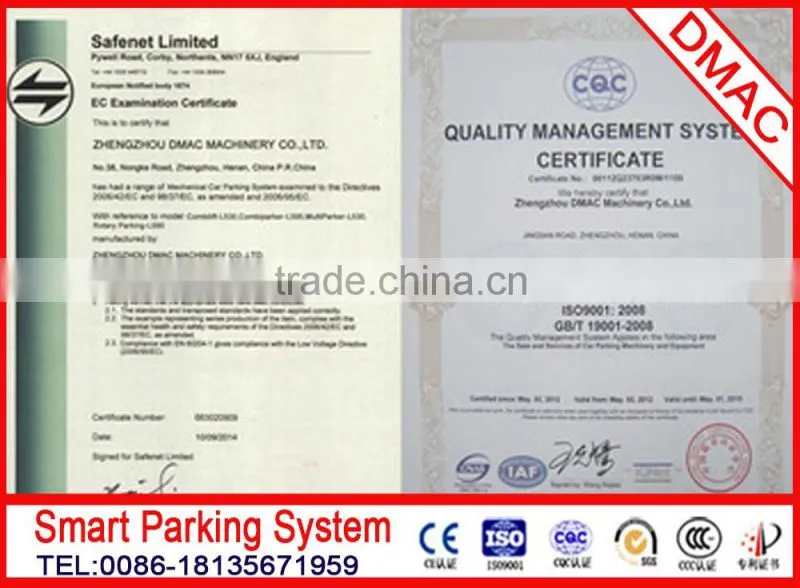 rotary smart car parking system project