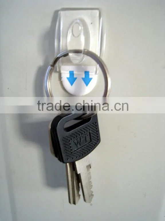 transparent adhesive plastic hooks clear