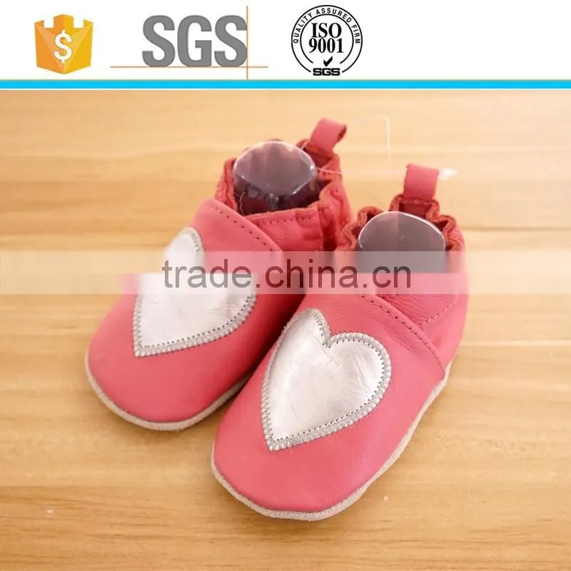 New design girl boy kids leather baby shoes soft sole