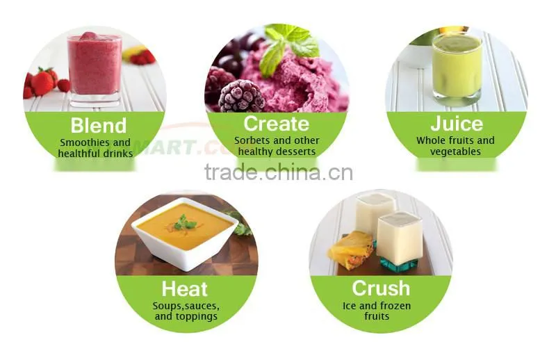 2016 new favorable price food crusher electric commercial bar blender