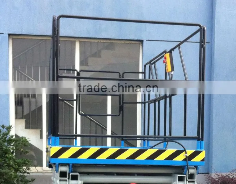 Electric hydraulic scissor lift platform