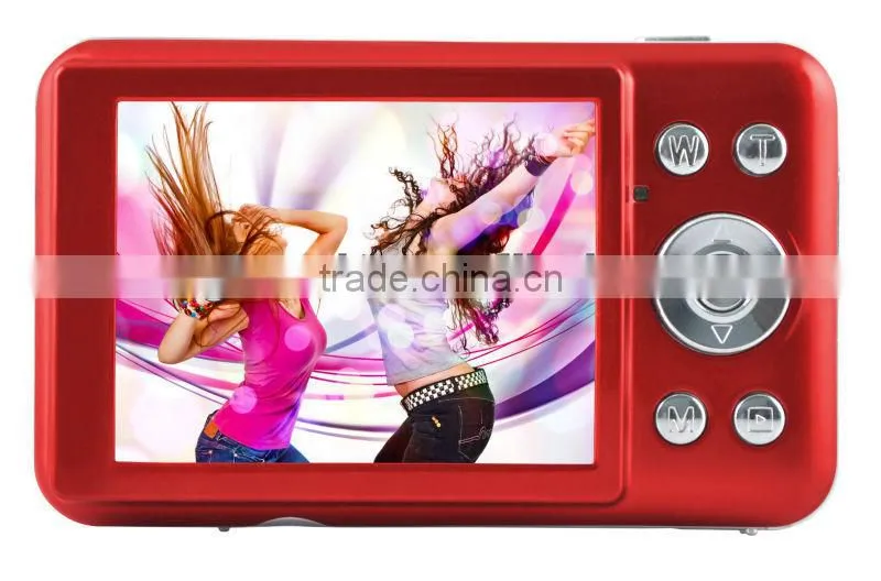 New fashion Digital Camera 12MP ,2.7 inch TFT LCD display,Face Detection & Smile Capture