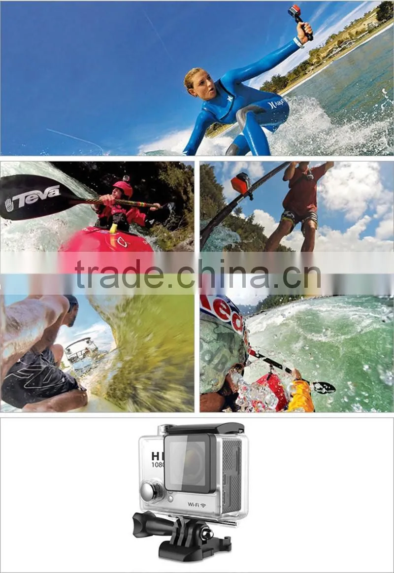 1080P Video WiFi Waterproof Sport Camera HD 170 wide-angle lens
