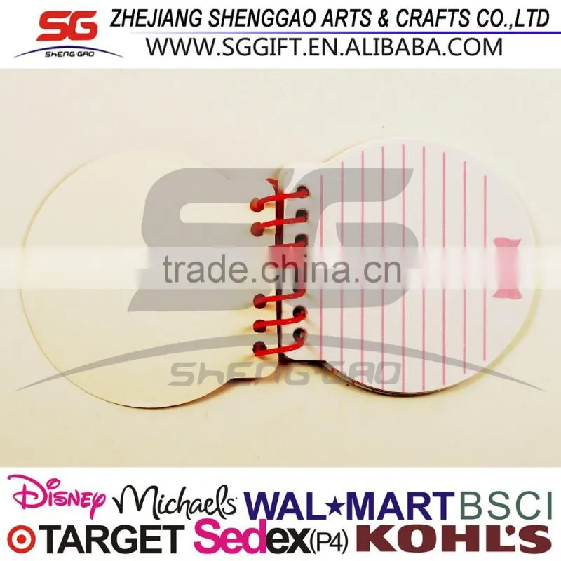 custom printed plastic sprial mini softcover paper notebook