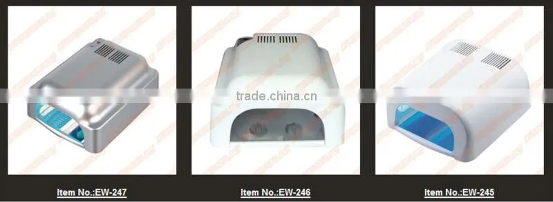 CE&ROHS, new arrival better material 36W cheapest Nail Art Dryer Gel Curing UV Lamp for nails 36W 4X 9W Light Tube#8334