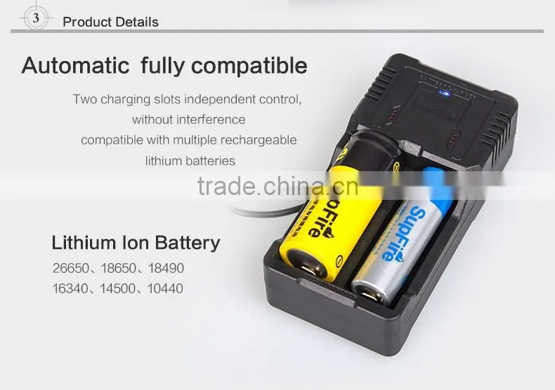 Intelligent USB dual slot charger AC26 with multiple security protection