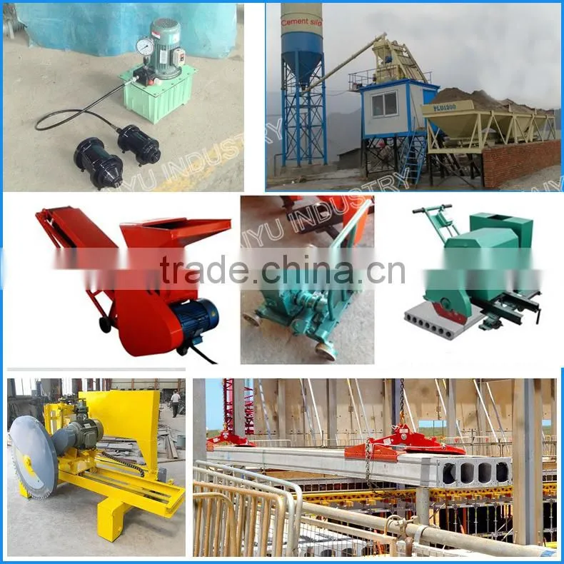 prestressed precast hollow slab machine for apartment
