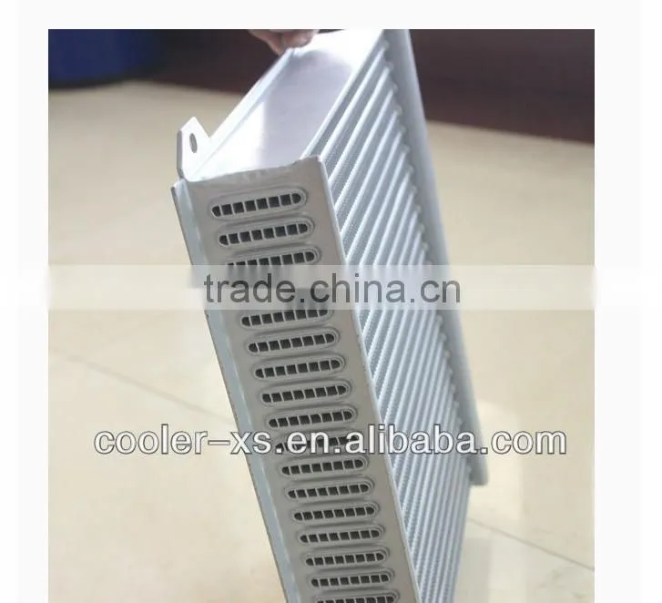 aluminum tube fin intercooler core for vehical ,racing sports car