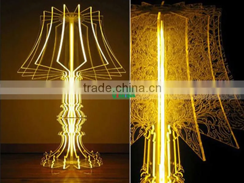 fancy ornamental modern furniture lamp with LED